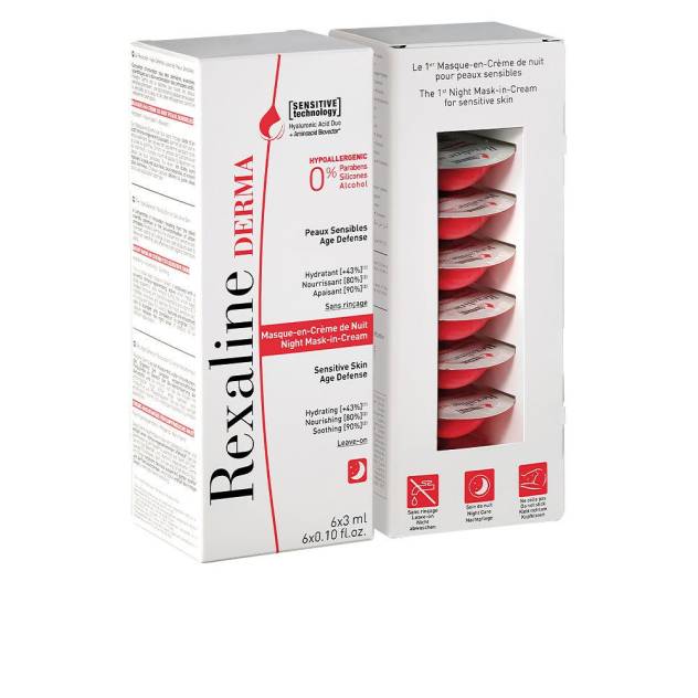DERMA night mask-in-cream 6 x 3 ml DERMA night mask-in-cream 6 x 3 ml