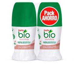 BIO NATURAL 0% INVISIBLE DEO ROLL-ON LOTE 2 x 50 ml