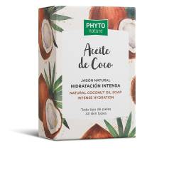 PHYTO NATURE pastilla jabón aceite coco 120 gr