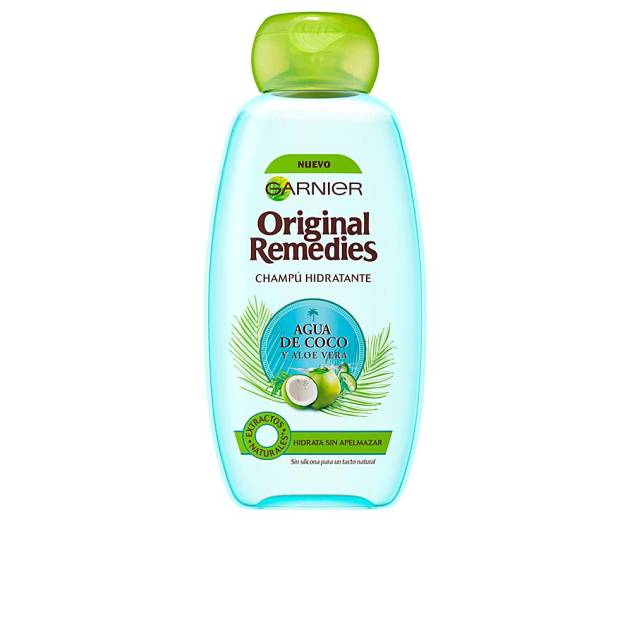 ORIGINAL REMEDIES champú agua coco y aloe 300 ml