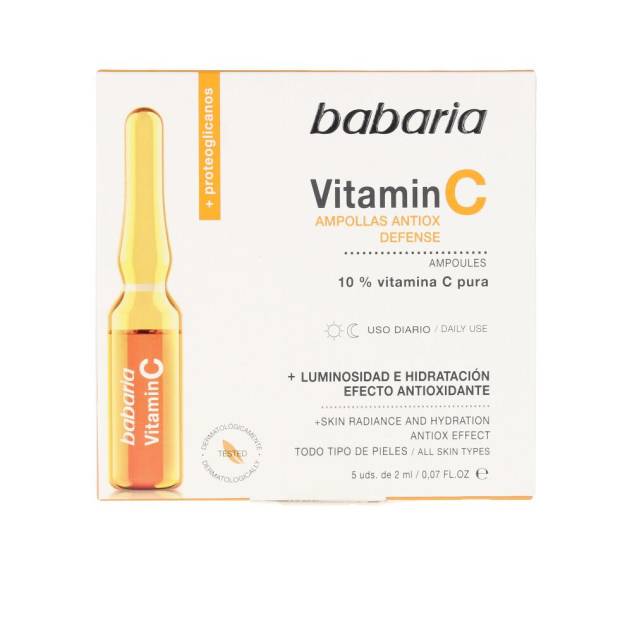 VITAMIN C antiox defense ampollas 5 x 2 ml VITAMIN C antiox defense ampollas 5 x 2 ml