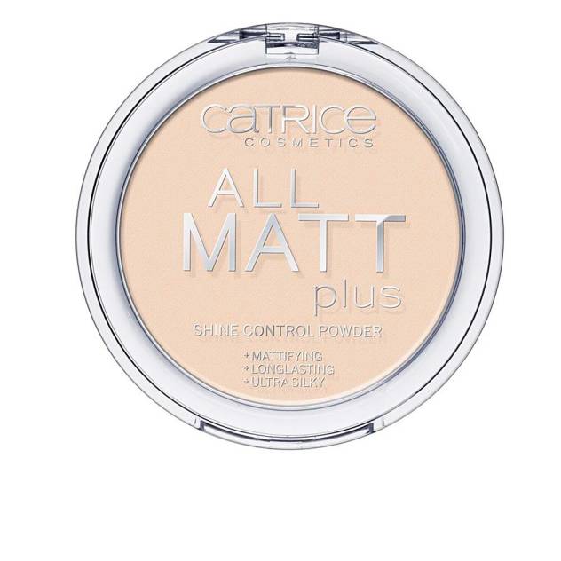 Pudra compacta anti-sebum cu finisaj mat Catrice Cosmetics ALL MATT PLUS #010 transparent 10 g