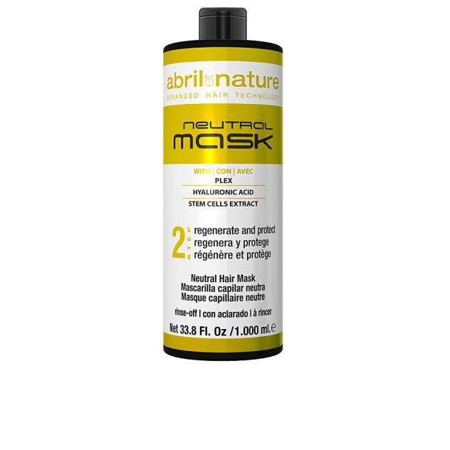 Masca de par regeneranta si protectoare abril el nature NEUTRAL MASK #0.0 1000 ml