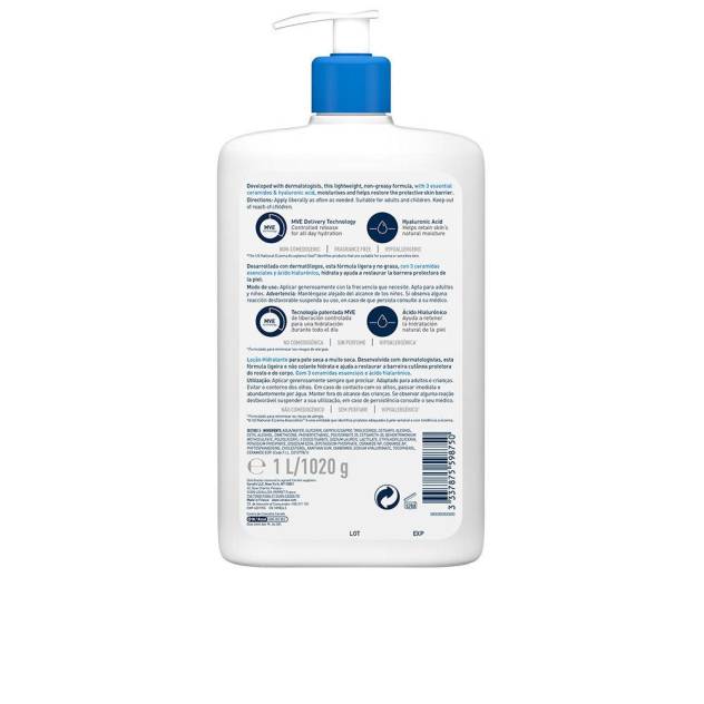 LOCIÓN HIDRATANTE piel seca a muy seca 1000 ml