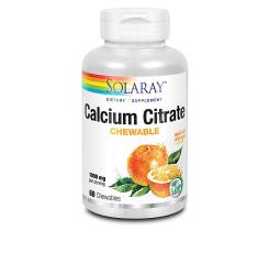 CALCIUM CITRATE 1000 mg -60 comprimidos masticables naranja