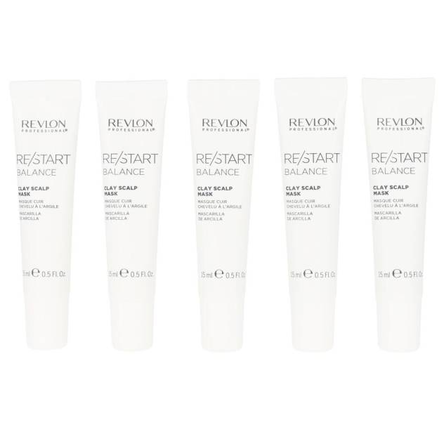 RE-START balance clay scalp mask 10 x 15 ml