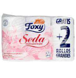 SEDA papel higiénico ph neutro aroma talco 3 capas 6 rollos