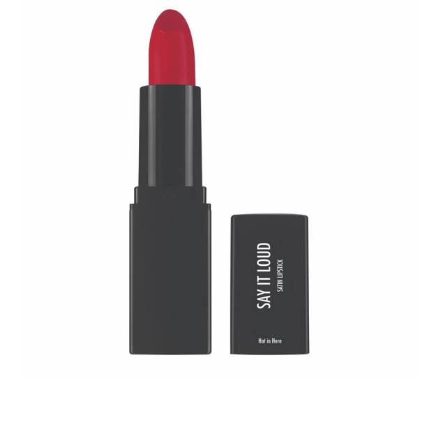 SAY IT LOUD satin lipstick #Hot in Here