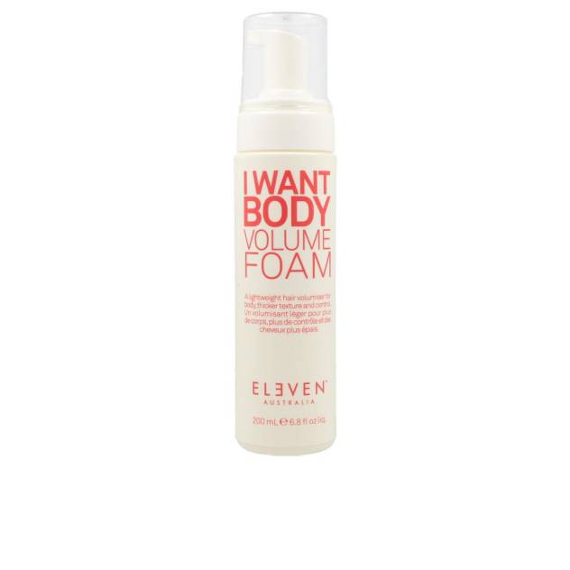 I WANT BODY volume foam 200 ml
