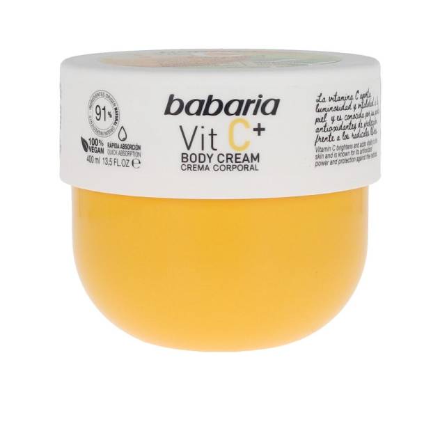VITAMIN C+ body cream 100% vegan 400 ml VITAMIN C+ body cream 100% vegan 400 ml