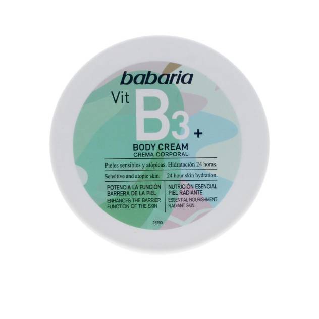 VITAMIN B3+ body cream 100% vegan 400 ml VITAMIN B3+ body cream 100% vegan 400 ml