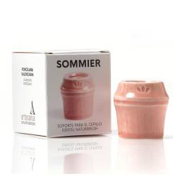 SOMMIER soporte para cepillo dental #rojo 1 pz