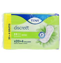 DISCREET compresa incontinencia mini 24 u