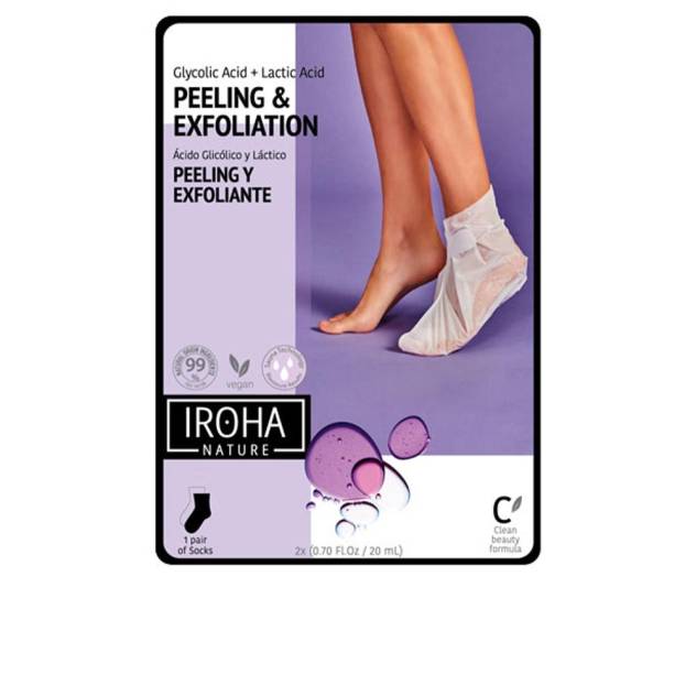 LAVANDER foot mask socks exfoliation 1 u