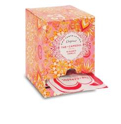 PIRÁMIDES ENSOBRADAS té blanco y vainilla 15 u