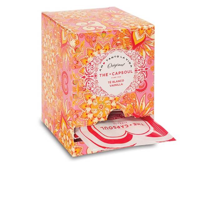 PIRÁMIDES ENSOBRADAS té blanco y vainilla 15 u PIRÁMIDES ENSOBRADAS té blanco y vainilla 15 u