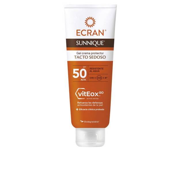 ECRAN SUNNIQUE gel crema tacto seda SPF50 250 ml