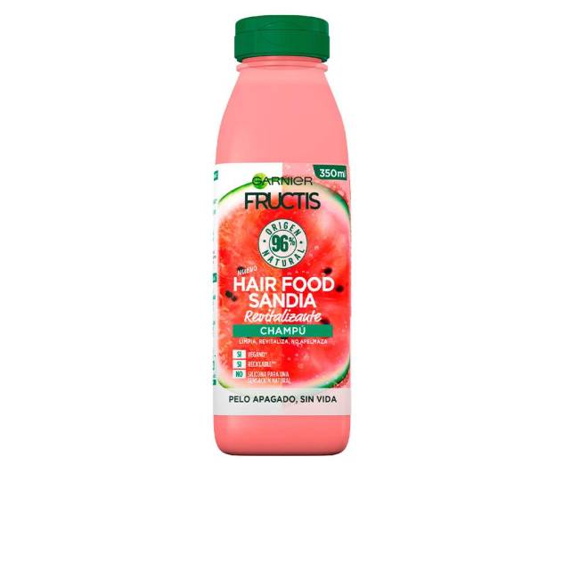 FRUCTIS HAIR FOOD sandía champú revitalizante 350 ml