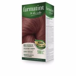 FARMATINT GEL coloración permanente #5m-castaño claro caoba 5 u