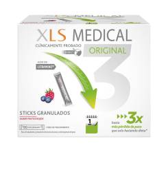 XLS MEDICAL ORIGINAL captagrasas sticks granulados 90 u