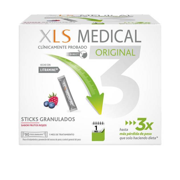 XLS MEDICAL ORIGINAL captagrasas sticks granulados 90 u