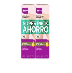 ACEITES NATURALES CREMA DEPILATORIA lote 2 x 200 ml