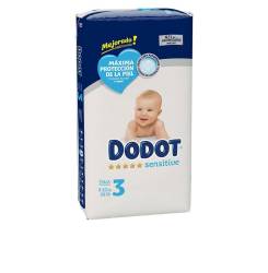 DODOT SENSITIVE talla 3 pañales 6-10 kg 56 u