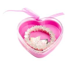 ACCESSORIOS EN CAJITA CON FORMA DE CORAZÓN lote 5 pz