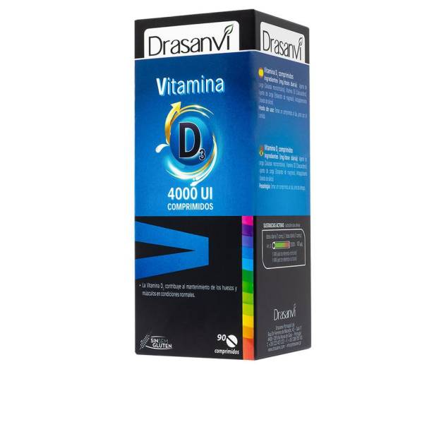 VITAMINA D3 4000 UI 90 comprimidos
