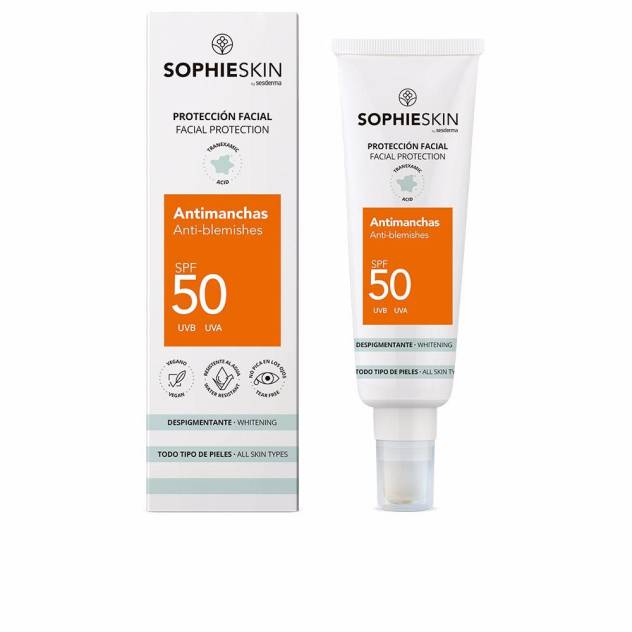 SOPHIESKIN crema solar facial antimanchas SPF50 50 ml