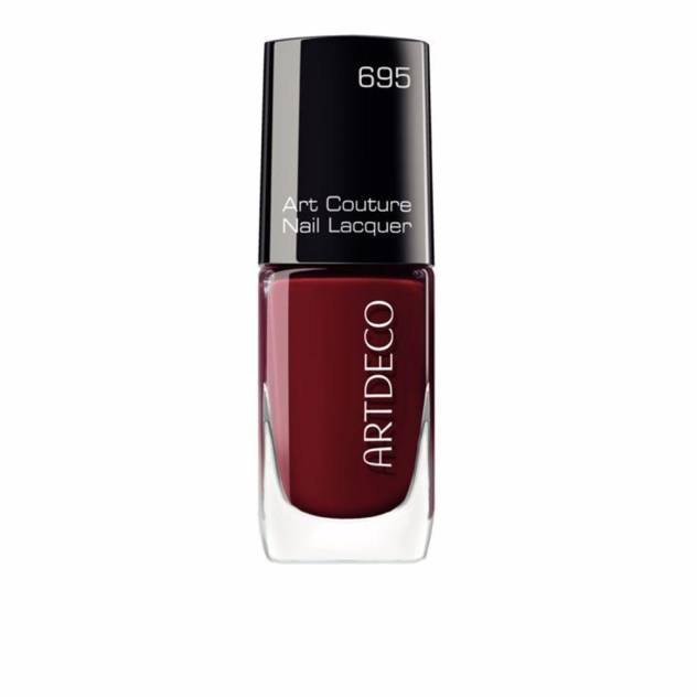 Lac de unghii cu efect unic de luciu Artdeco ART COUTURE 695 mov-berry inchis 10 ml