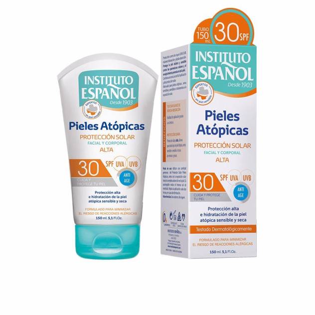 PIEL ATÓPICA protección solar facial y corporal SPF30 150 ml