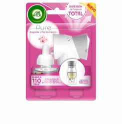 AIR-WICK ambientador electrico completo #flor cerezo 19 ml