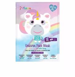 Masca faciala cu design unicorn 7TH HEAVEN ANIMAL UNICORN 1 buc