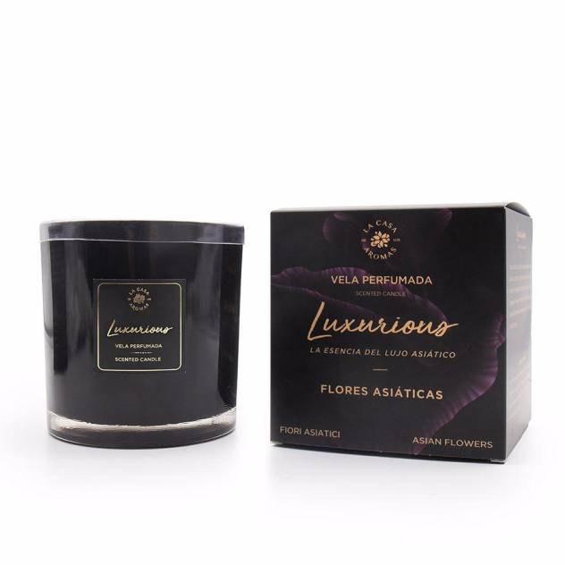 LUXURIOUS vela perfumada #flores asiáticas 650 gr