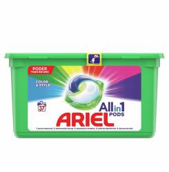 ARIEL PODS COLOR 3en1 detergente 37 cápsulas