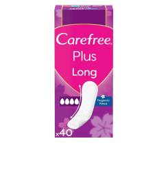 CAREFREE PLUS LONG protector fragancia fresca 40 u