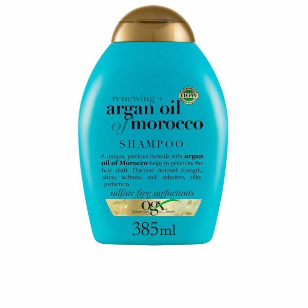 OGX Champú Aceite de Argán de Marruecos, Pelo Seco y Dañado 385 ml