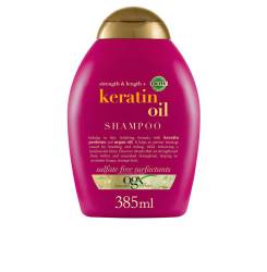 Champú anti-rotura del cabello con ACEITE DE QUERATINA 385 ml