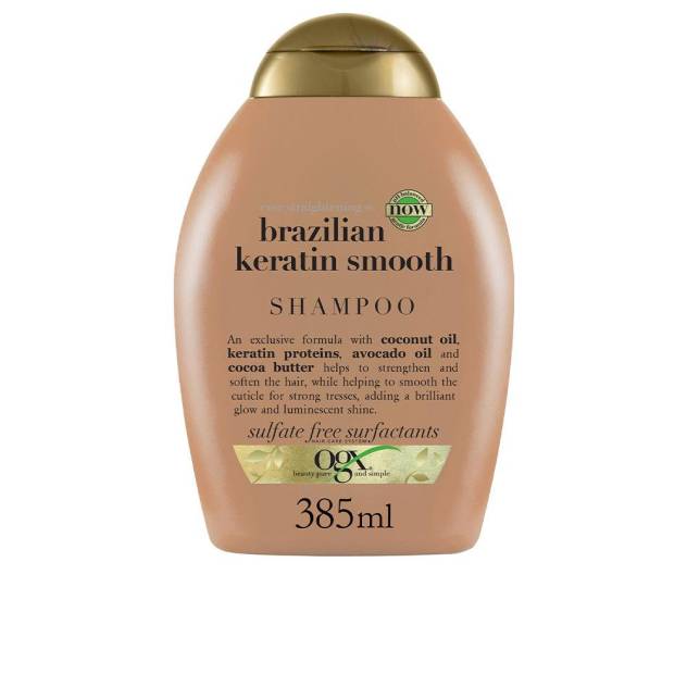Champú para cabello con QUERATINA BRASILEÑA 385 ml