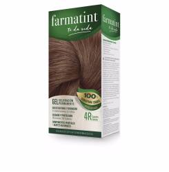 FARMATINT GEL coloración permanente #4r-castaño cobrizo 5 u