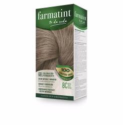 FARMATINT GEL coloración permanente #8c-rubio claro ceniza 5 u
