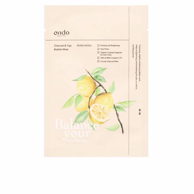 CHARCOAL & YUJA bubble mask 25 ml