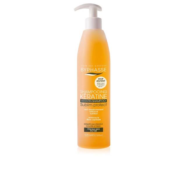 Sampon intens hidratant cu keratina BYPHASSE SUBLIM PROTECT 520 ml