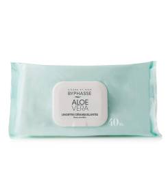 Servetele demachiante delicate cu aloe vera BYPHASSE TOALLITAS DESMAQUILLANTES 40 buc