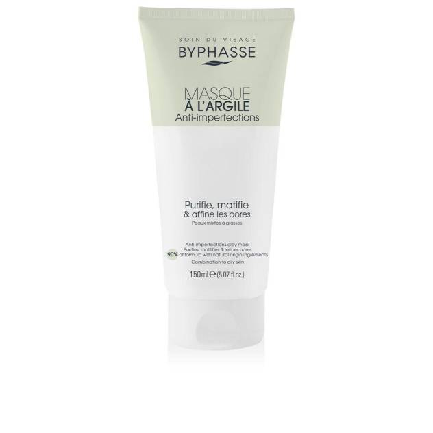 Masca faciala de argila anti-imperfectiuni BYPHASSE MASCARILLA DE ARCILLA 150 ml