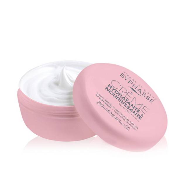 Crema hidratanta pentru corp si ten cu glicerina BYPHASSE CREMA HIDRATANTE Y NUTRITIVA 250 ml