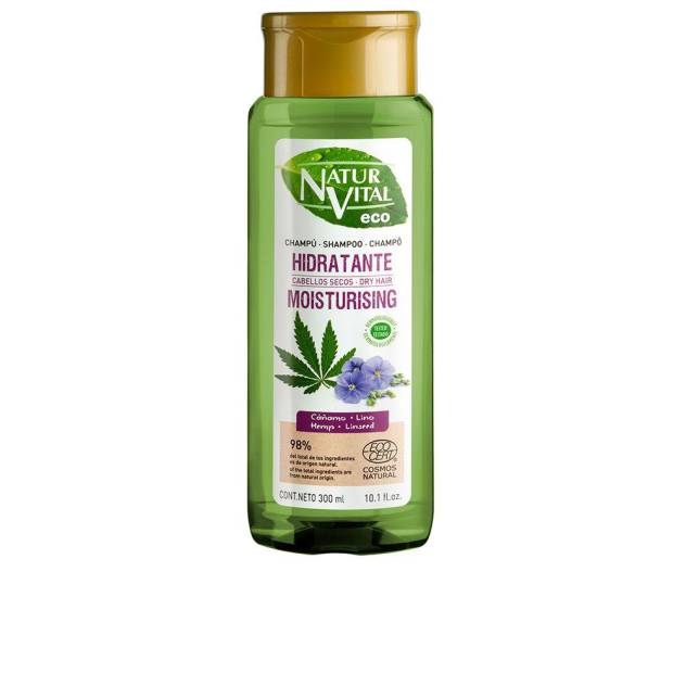 ECO HIDRATANTE cáñamo y lino champú 300 ml ECO HIDRATANTE cáñamo y lino champú 300 ml