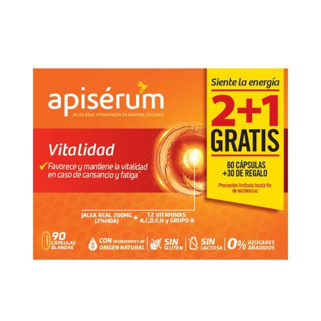 APISÉRUM VITALIDAD 90 cápsulas