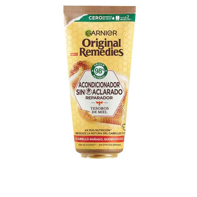 ORIGINAL REMEDIES TESORO DE MIEL acondicionador sin aclarado 200 ml ORIGINAL REMEDIES TESORO DE MIEL acondicionador sin aclarado 200 ml